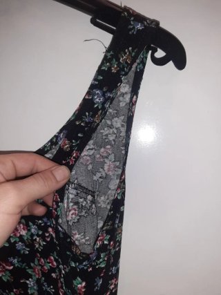 Vestido Vintage de Tirantes Floral