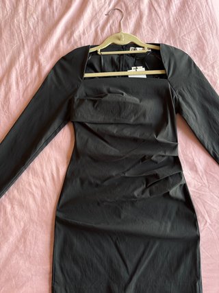Vestido Zara Negro Talla XS