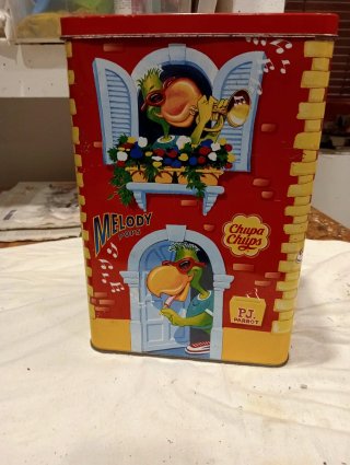 Lata Metálica Chupa Chups Años 90
