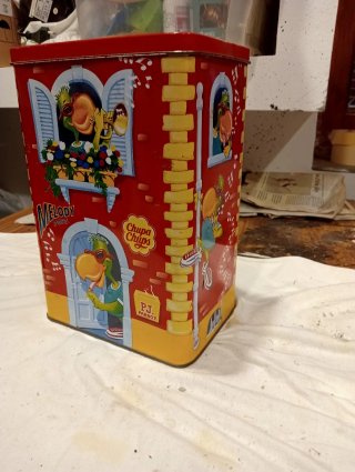 Lata Metálica Chupa Chups Años 90
