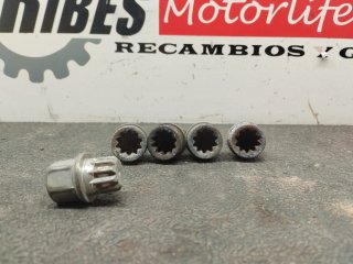 Tornillos antirrobo llanta VW