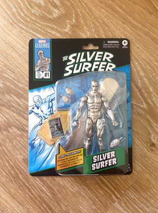 Figura Silver Surfer Marvel Legends Blister Nuevo