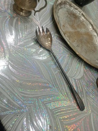 Set di 6 oggetti decorativi in metallo