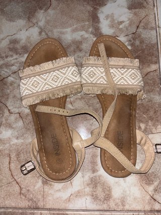 Sandalias Inside Beige Talla 39