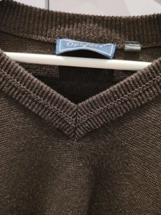 Jersey hombre marrón