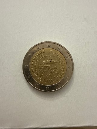 Moneda 2€ Conmemorativa 25 Años Unidad Alemana