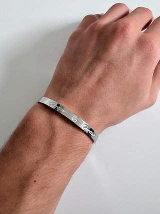 Pulsera Cartier Plateada