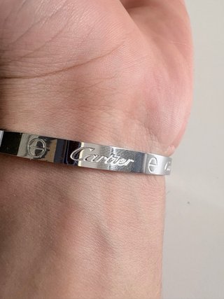 Pulsera Cartier Plateada