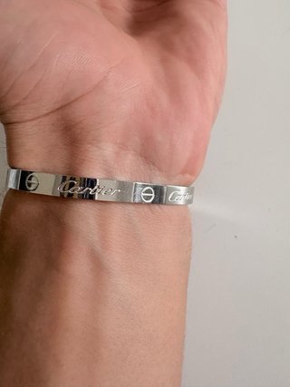 Pulsera Cartier Plateada