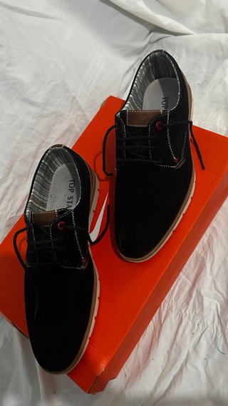 Zapatos TOP STAR Hombre Talla 42 Negro