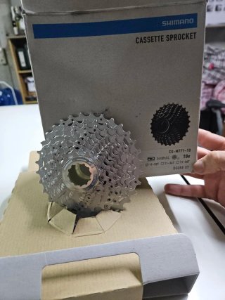 Cassette 10v shimano deore xt