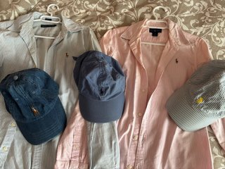 Lote Camisas y Gorras Ralph Lauren