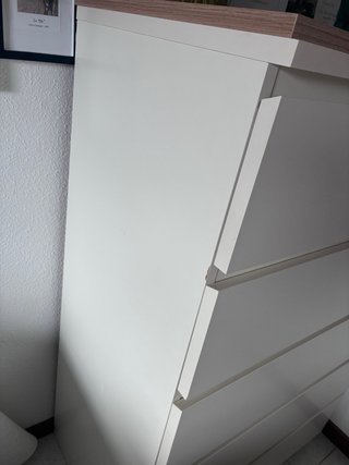 Cómoda Malm Ikea Blanca