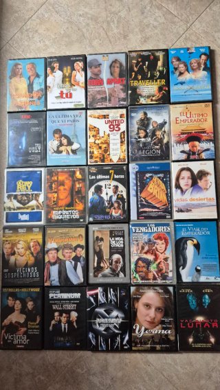 Lote 23, elegir Películas DVD, 3 x 5 euros