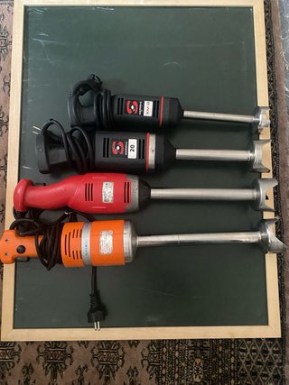 4 Batidoras Profesionales Sammic y Dynamic