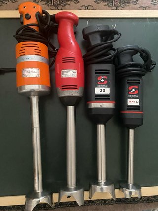 4 Batidoras Profesionales Sammic y Dynamic