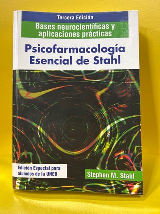 Psicofarmacología esencial de Stahl