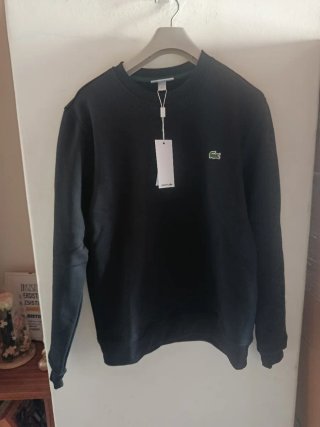 Jersey Lacoste Negro Talla XL