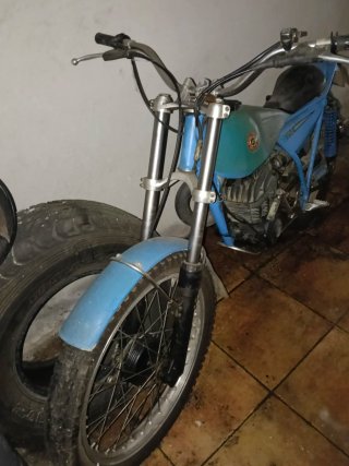 Bultaco Sherpa Trial Azul 350cc