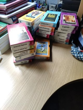 Colección 25 películas VHS