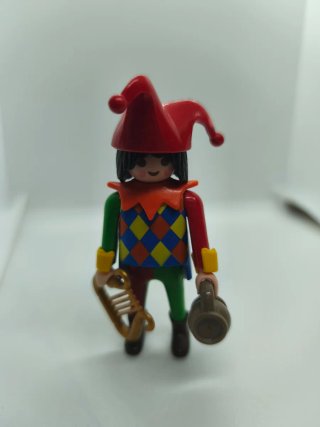 Playmobil Arlequín Trovador con Lira y Jarra