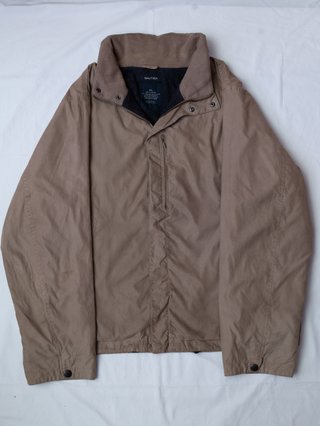 Nautica Harrington Marrón XL|Chaqueta Retro Urbano