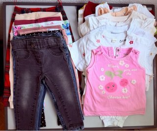 Lote Ropa Niña: Pantalones y Camisetas
