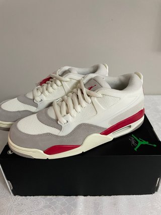 Scarpe Jordan 42.5 Grigio Rosso Bianco