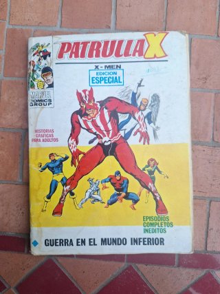 Comic Patrulla X 1985 X-Men Ediciones Vértice