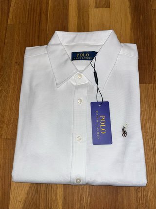 Camisa Polo Ralph Lauren Blanca Talla M