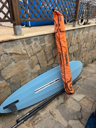 Equipo Windsurf Tabla + Vela Naranja