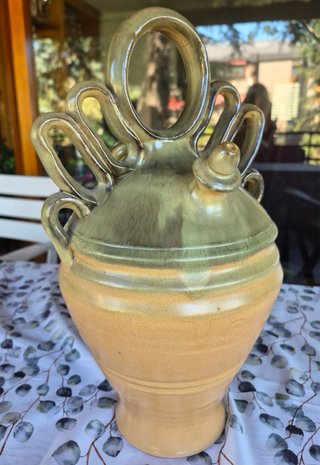 Botijo de cerámica artesanal