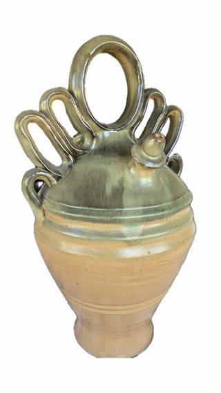 Botijo de cerámica artesanal