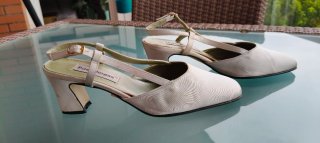 Zapatos de Fiesta Pilar Burgos Gris Talla 37