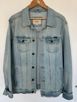 Cazadora Vaquera Pull&Bear Azul Talla M