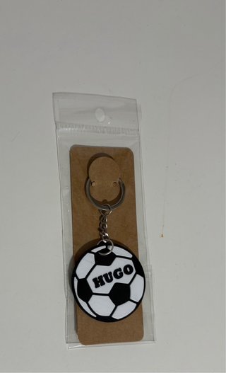 Llavero de Balón de Fútbol Personalizado