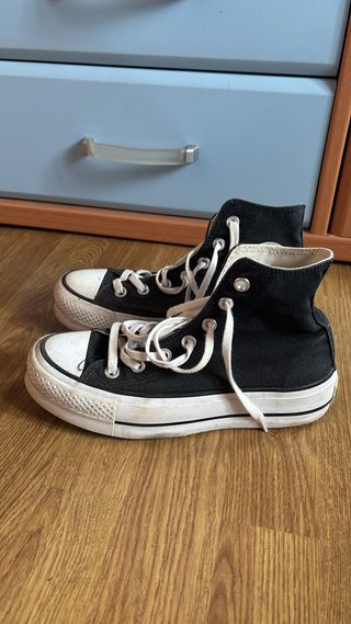 Converse All Star Botas Negras Talla 38