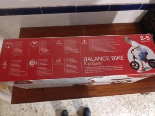 Bicicleta sin pedales Chicco Red Bullet