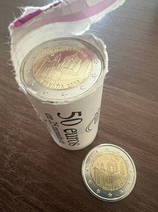 Moneda 2 Euros 2026 Monasterio de Poblet SC