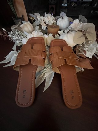 Sandalias Pala Marrones Tex Talla 39