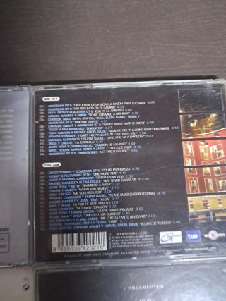 Lote 5 CDs Música Variada: Operación Triunfo, Rosa