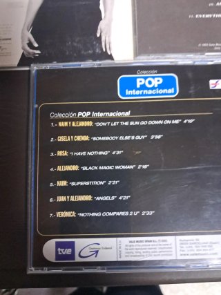 Lote 5 CDs Música Variada: Operación Triunfo, Rosa