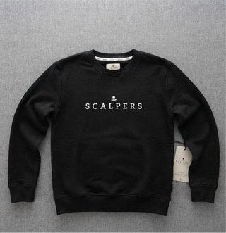 Sudadera Scalpers Negra Talla M