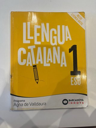 Llengua catalana, 1 ESO