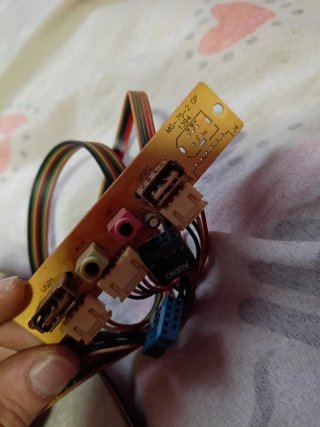 módulo de panel frontal pc