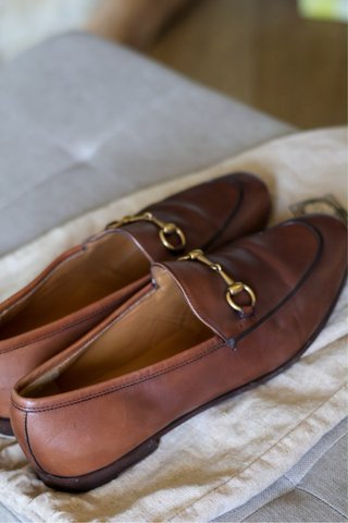 Mocasines Gucci Jordaan Horsebit Marrones