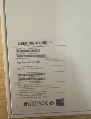 MacBook Air Retina de 13,3”