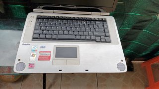 Portátil Toshiba Satellite Antiguo