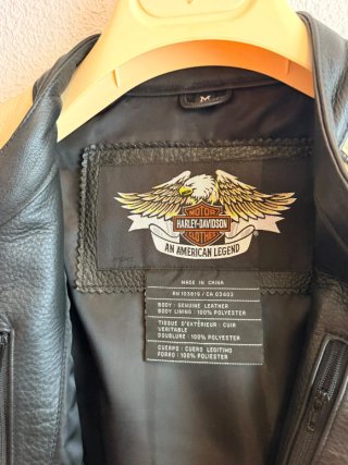 Chaqueta de Piel Harley-Davidson
