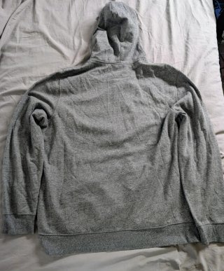 Sudadera George con Capucha y Cremallera Talla L